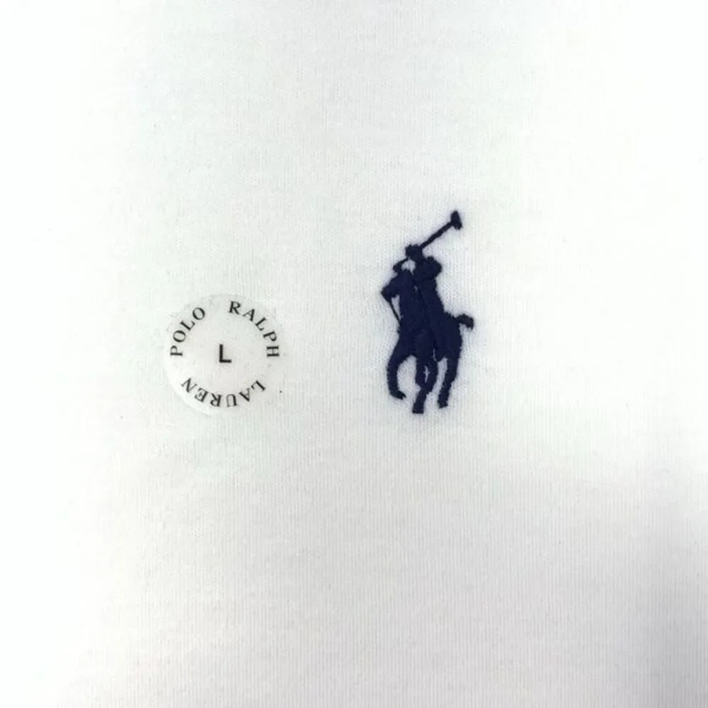 Polo Ralph Lauren Classic‎ Fit Red, White & Blue Cotton Men's Polo Shirt Size L